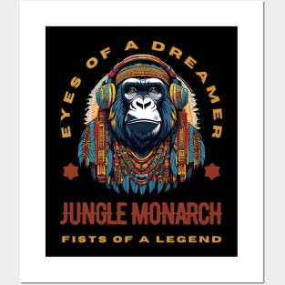 Jungle Monarch Posters and Art